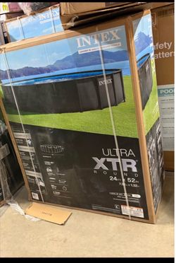 New! 24x52 Intex Ultra Xtr Pool