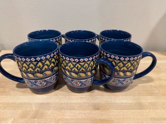 Williams Sonoma Sicily Ceramic Mugs
