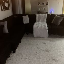 Dark Gray Sectional 