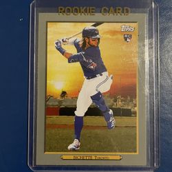 Bo Bichette 2020 Turkey Red Rookie Card