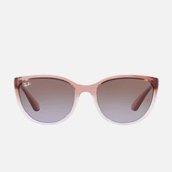 Ray Ban Emma Light Brown Gradient Violet Women’s Sunglasses