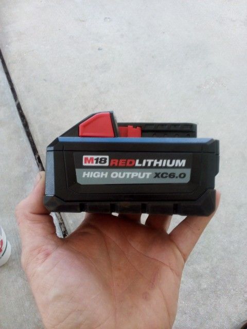 Milwaukee 18v 6.0 Battery
