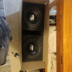 Sundown Audio 2 10 Inch Subwoofers In A Nice Box
