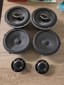 6.5 speakers and neo tweeters
