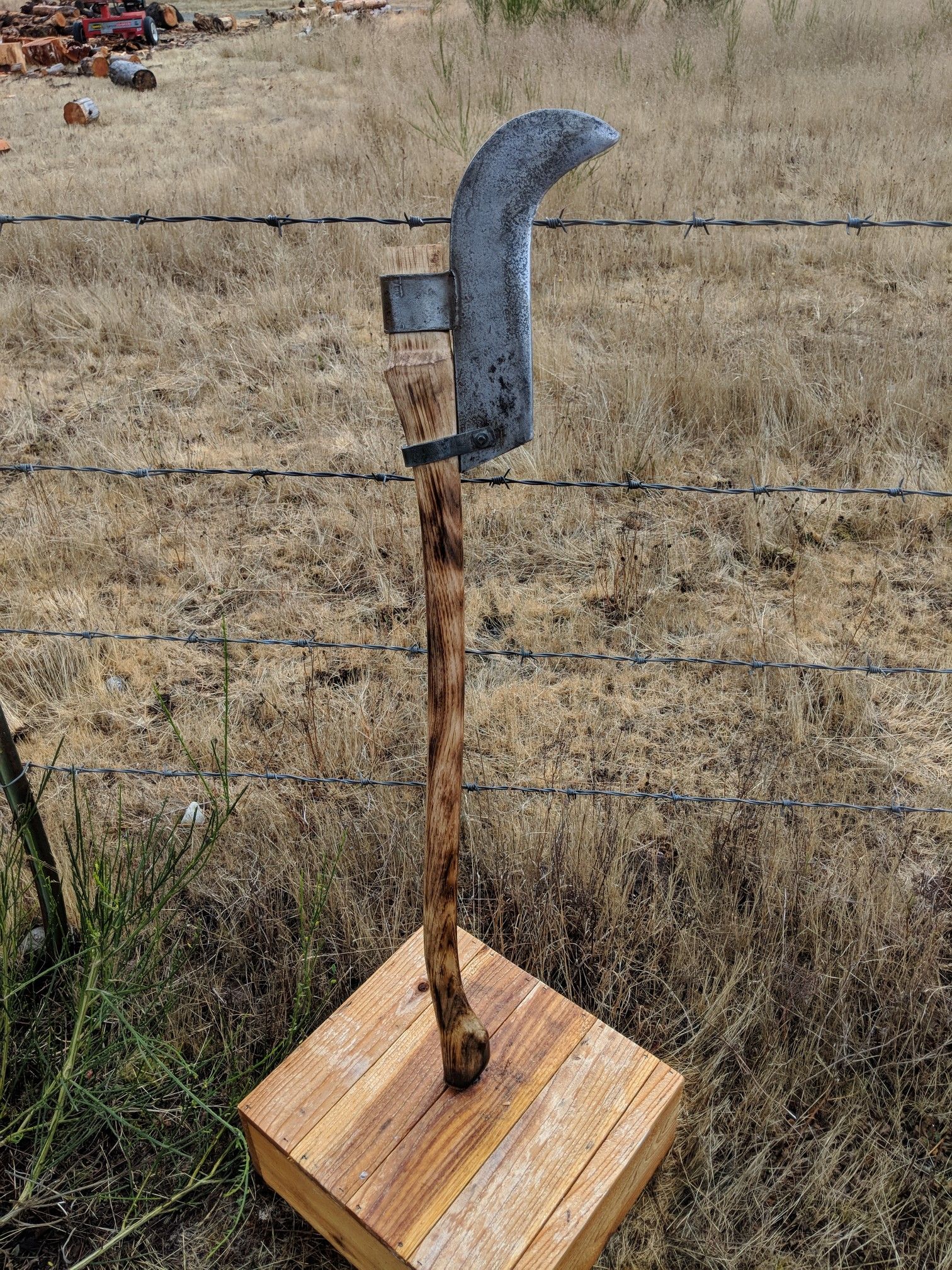 Kelly Works True Temper brush axe/brush hook- refurbished!
