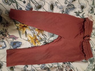18 months Rust Red Casual Drawstring Pants