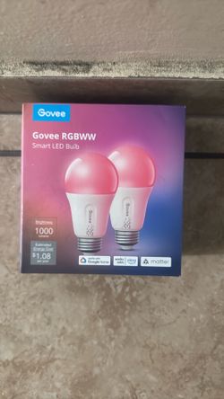 govee rgbww smart led bulb 1000 lumens