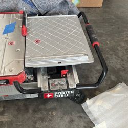 Ceramic Tile Saw And Queen Size Mattress Platform