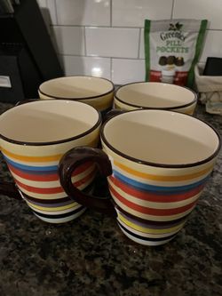 Set Of Four Coffee Mugs As Seen On Two And A Half Men Tv Show for Sale in  Fort Worth, TX - OfferUp