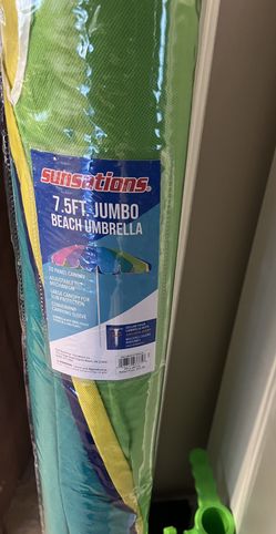 Beach Umbrella  and Holder. 