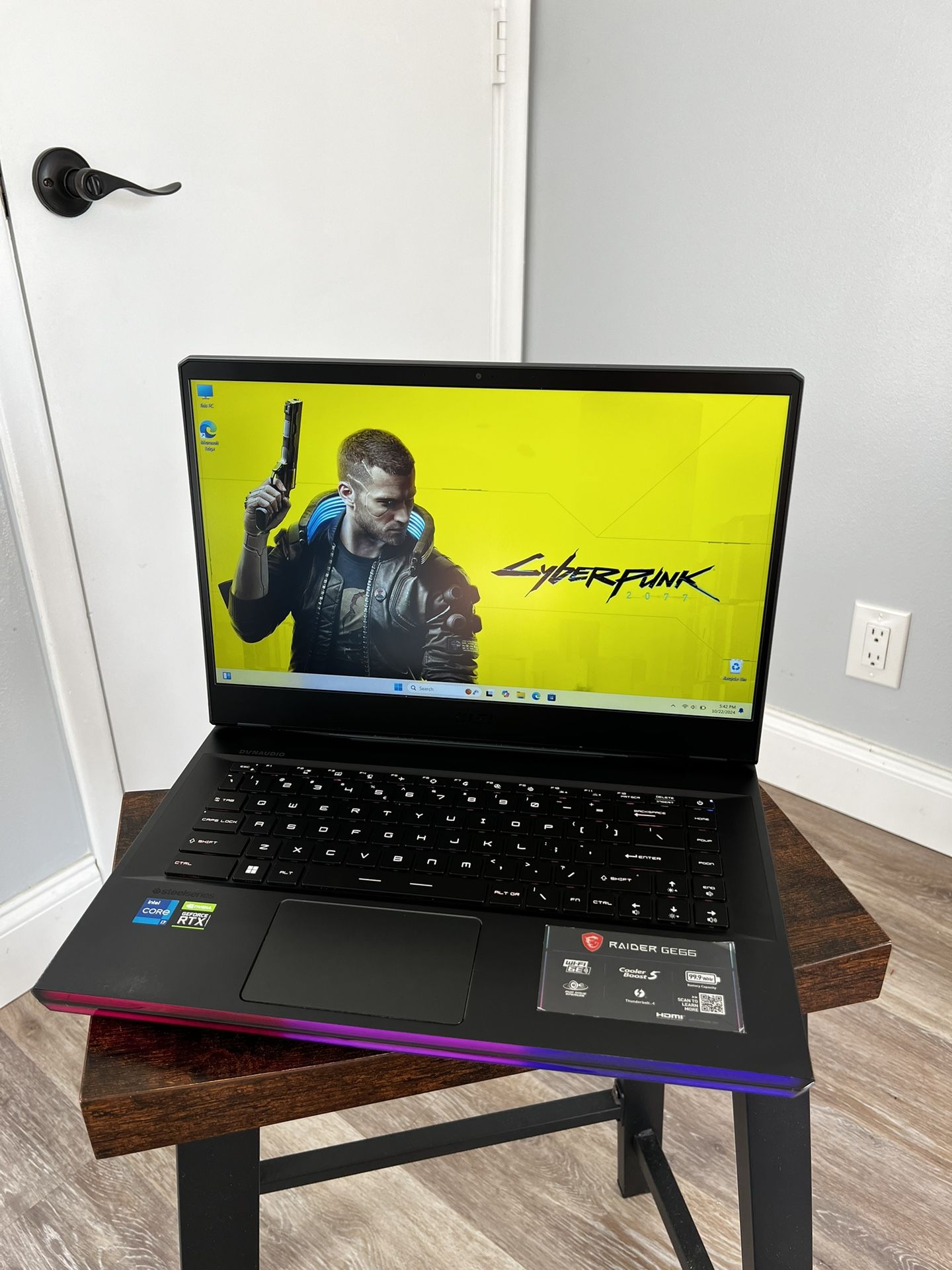 Rtx 3070 Ti + Core I7-12700H • Laptop gaming Msi Raider GE06 • Ssd 1024 + Ssd 512