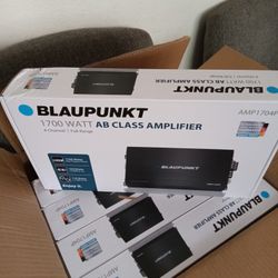 Blaupunkt 1700 Watts 4 Ch Amplifier Brand New In The Box