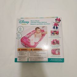 Baby Infant Toddler Disney Minnie Mouse Inflatable Bath