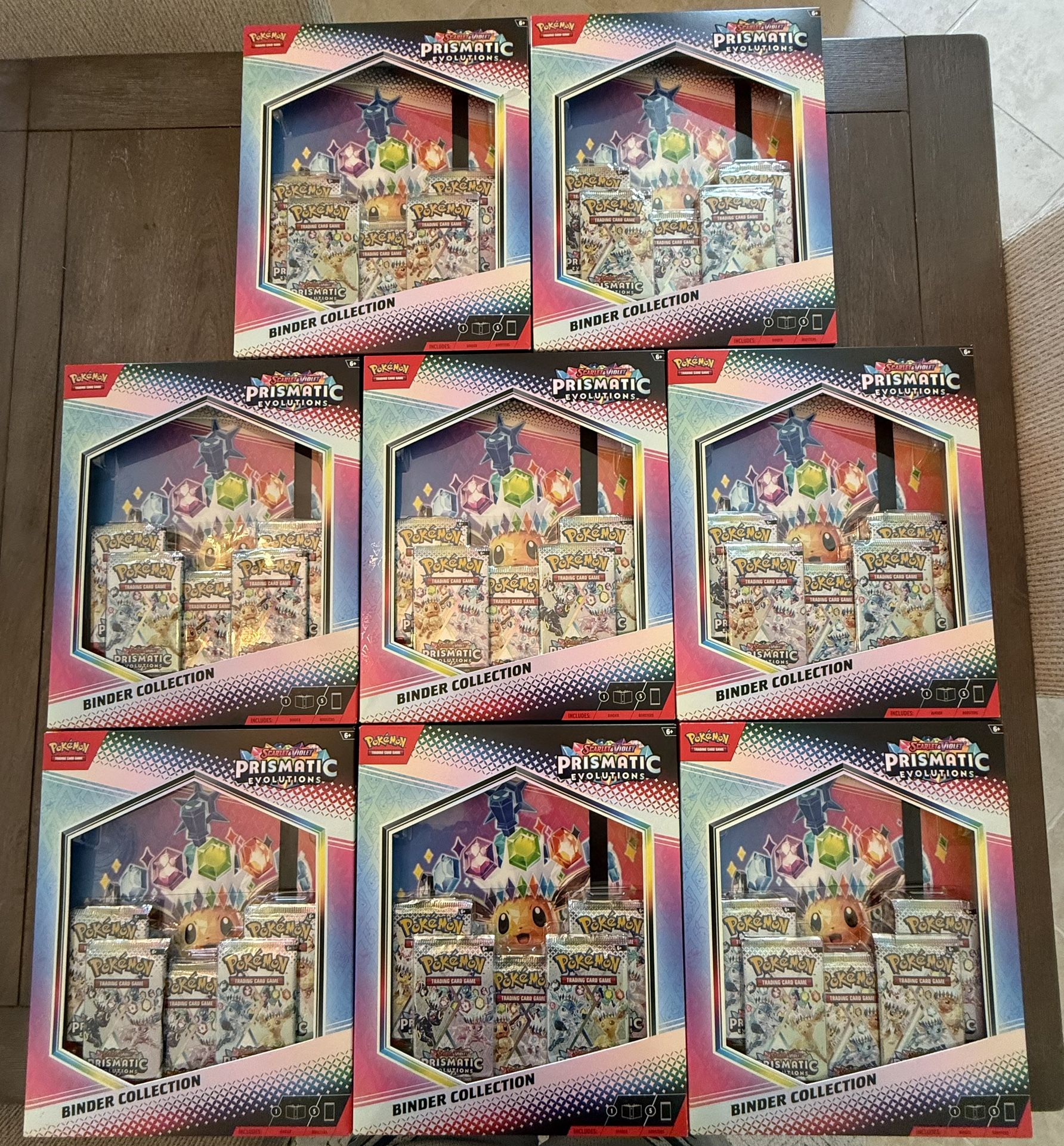 Pokémon TCG Scarlet & Violet Prismatic Evolutions Binder Collection