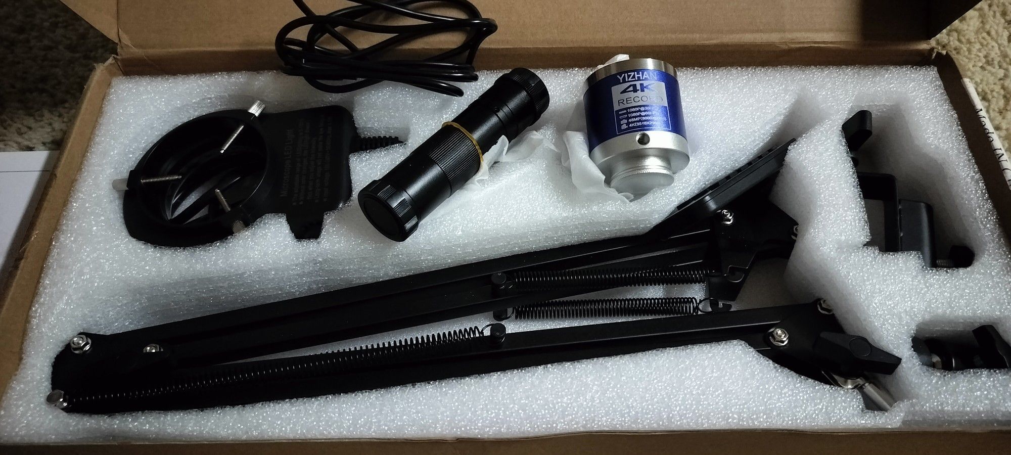 Industrial Microscope/ New/ See Photos For More Details / See Discription ๐๐