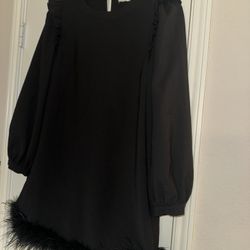 Black Jodifl Dress Sz M/L 