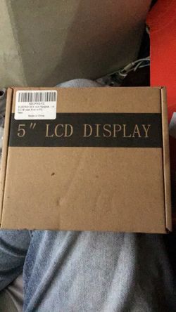 5 in LCD monitor for raspberry pi