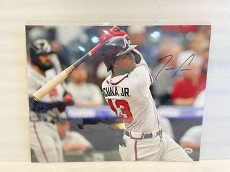 Ronald Acuna Jr. #13 Atlanta Braves Signed Autographed 11x14 Photo With COA