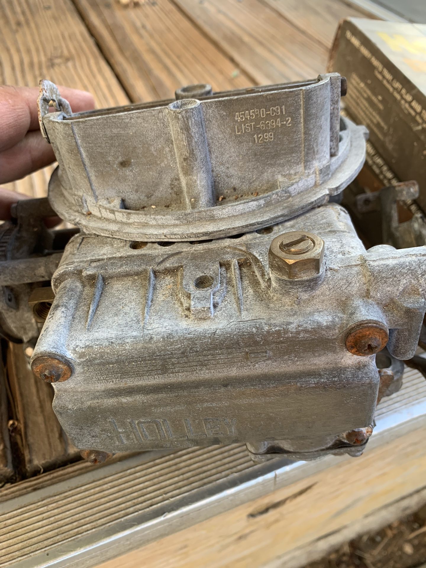 Ford Holley Carburetor