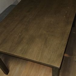 Dinning Table With Bench