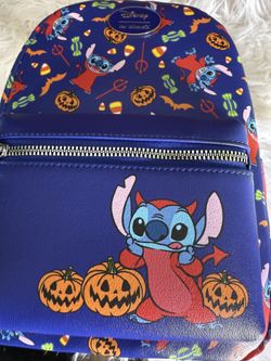 Disney Her Universe Stitch Devil Mini Backpack