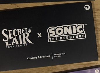 MTG Sonic: Chasing Adventure Rainbow Foil Sealed