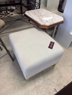 Lejeune Miami Upholstered Ottoman Footstool