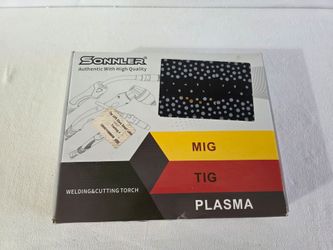 Sonnler welding and cutting torch kit designed for MIG, TIG, and PLASMA applications.