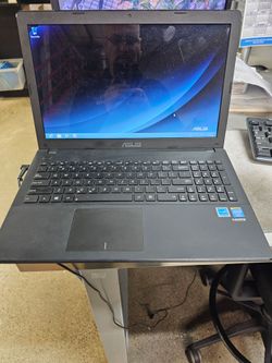 Asus X551C 15" X551CA-HCL1201L Celeron 1007U 1.5GHz 4GB RAM 500GB HDD Windows 8 Needs New Battery Works While Plugged in