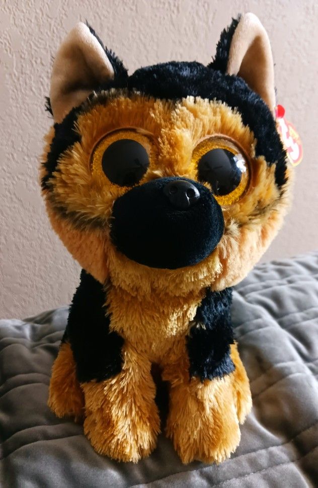 NEW Ty Beanie's Babies German Shepherd Plush Toy