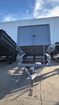 2027 dump trailer 12x8x4
