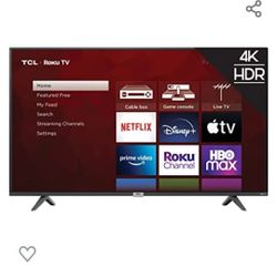 TCL 4kuhd 50in TV