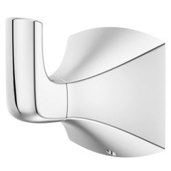 Bruxie J-Hook Robe/Towel Hook in Polished Chrome