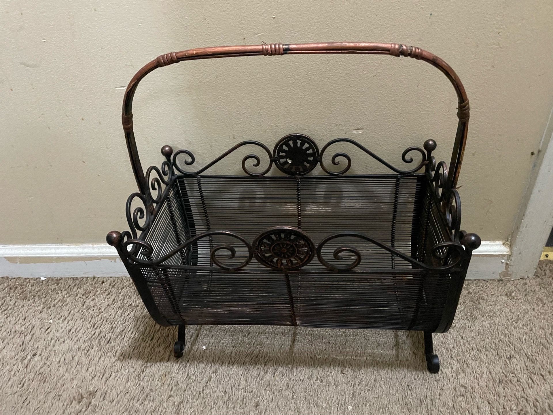 Metal Decorative Basket