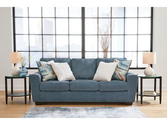 Cashton Blue Sofa