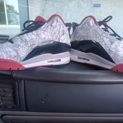 Jordan 23 Red, Black. White