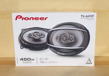 Pioneer Car Speakers 6x9" 4-Way Coaxial Speaker System 450 Watts TS-A692F 🚨 Payment Options Available 🚨 No Credit Needed 🚨