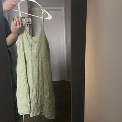 Plus Size Green Dress 