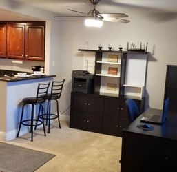 Office furniture /Desk/File cabinet organizer/ cube shelf/Lg Monitor