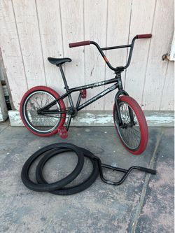 Red & Black Diamondback BMX Bike