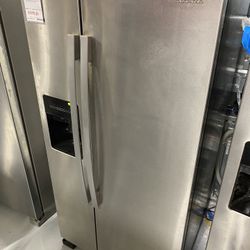 Amana Stainless Steel Side-by-Side Refrigerator 