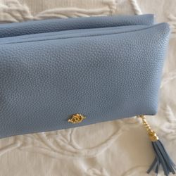 Nanette Lepore Sky Blue Convertible Purse