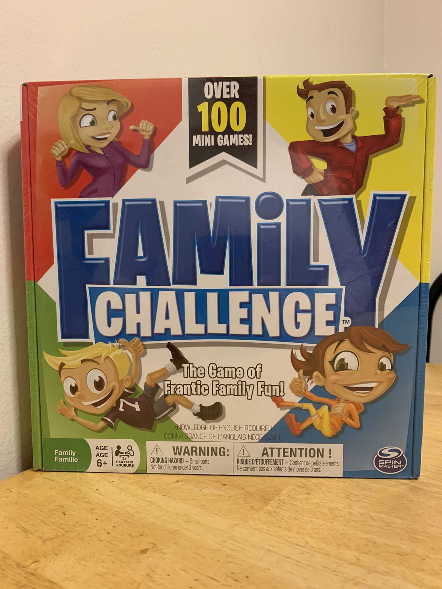 Family Challenge, The Game Of Frantic Family Fun