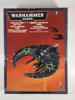 VINTAGE WARHAMMER 40K NECRON DOOM SCYTHE NIGHT SCYTHE DUAL KIT OPEN BOX