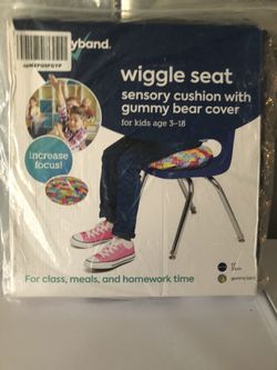 Wiggle Seat Cushion W/gummy Bear Cover