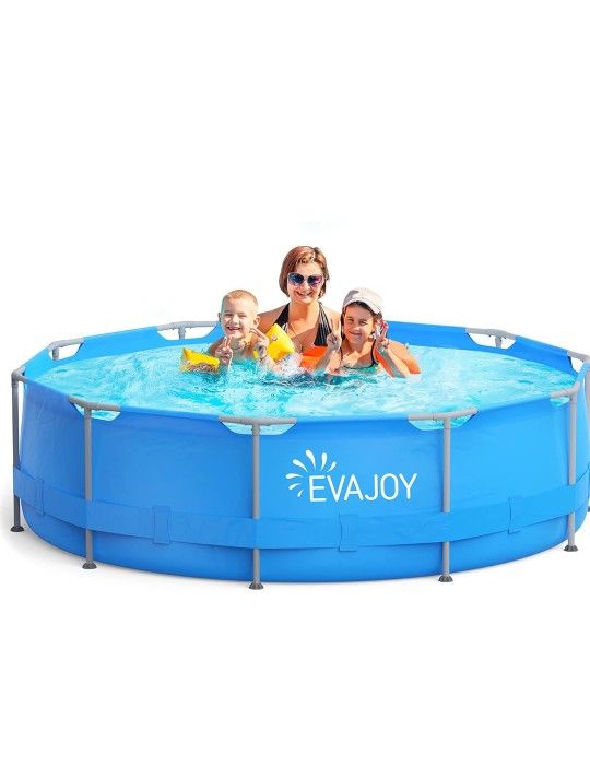 10'x30" EvaJoy Pool with Filter Pump, New in Box