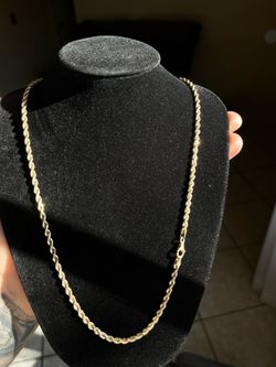 SOLID GOLD ROPE CHAIN ‼️
