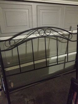 headboard, dresser, nightstand and mirror