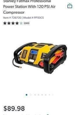 Rechargeable Jump Starter