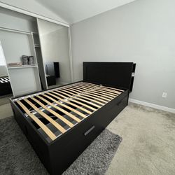 IKEA Brimnes Bed frame And Headboard
